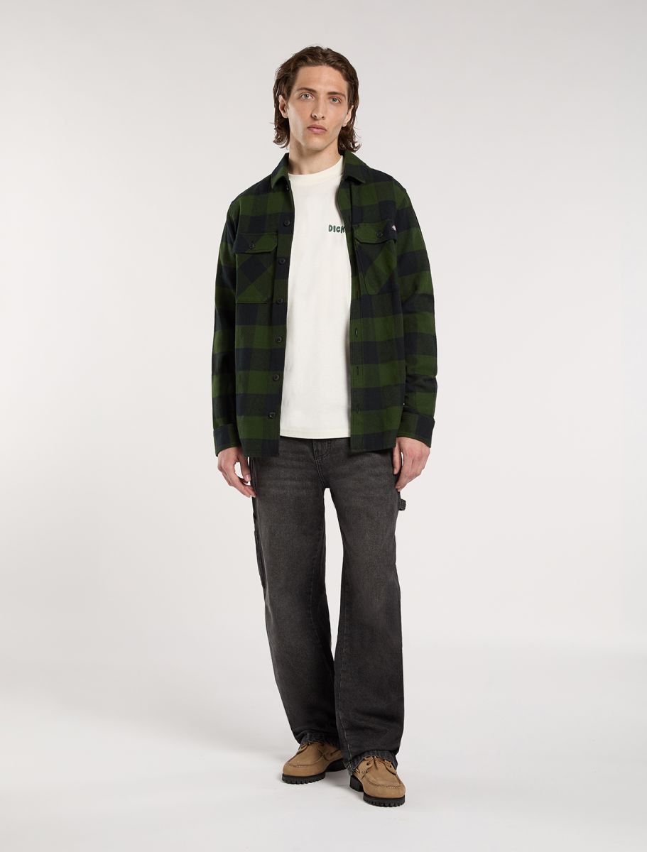 DICKIES SACRAMENTO CAMISA VERDE PINO