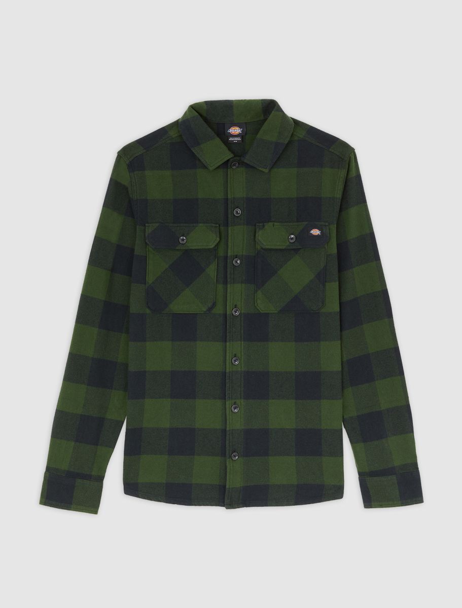 DICKIES SACRAMENTO CAMISA VERDE PINO
