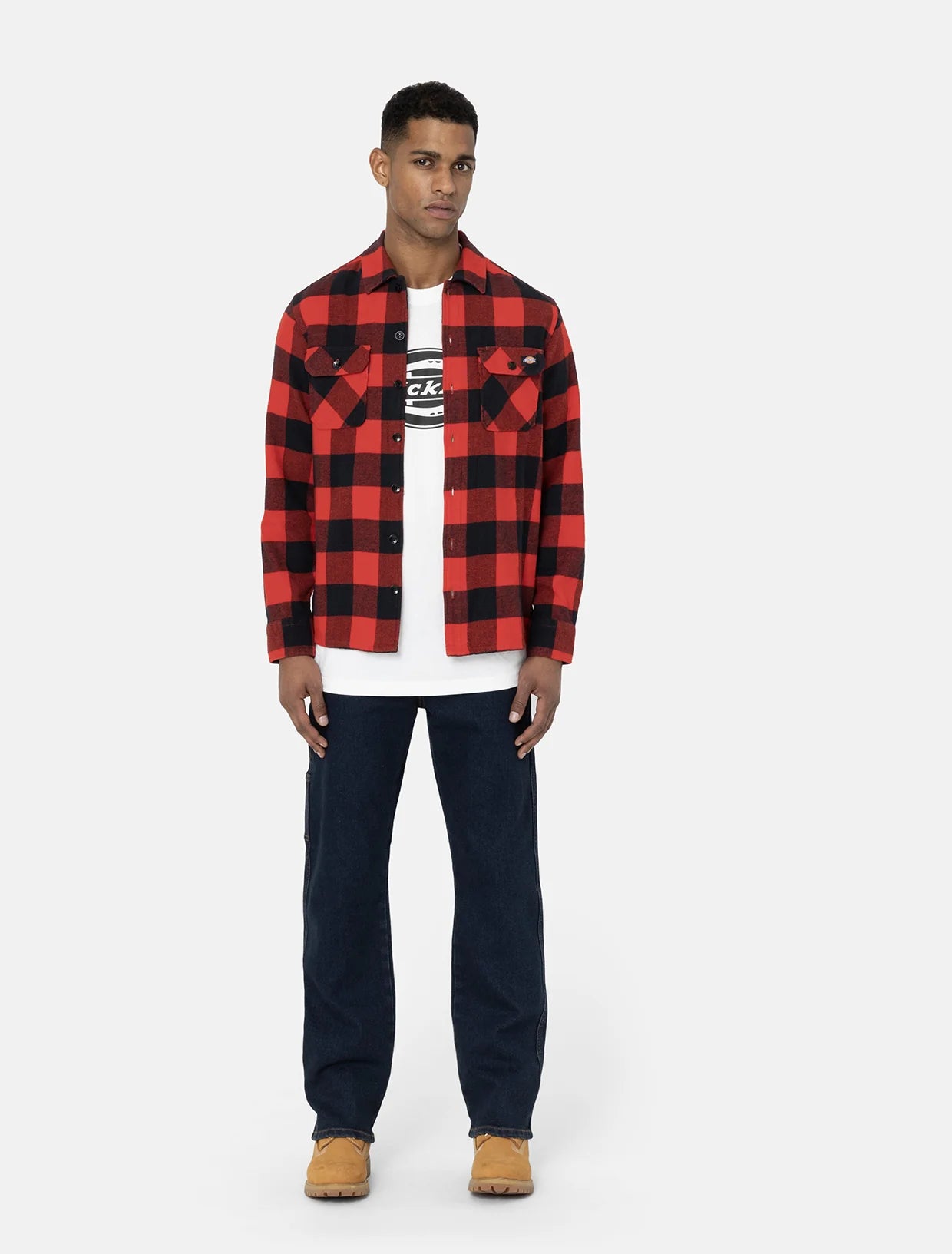 DICKIES SACRAMENTO CAMISA ROJA