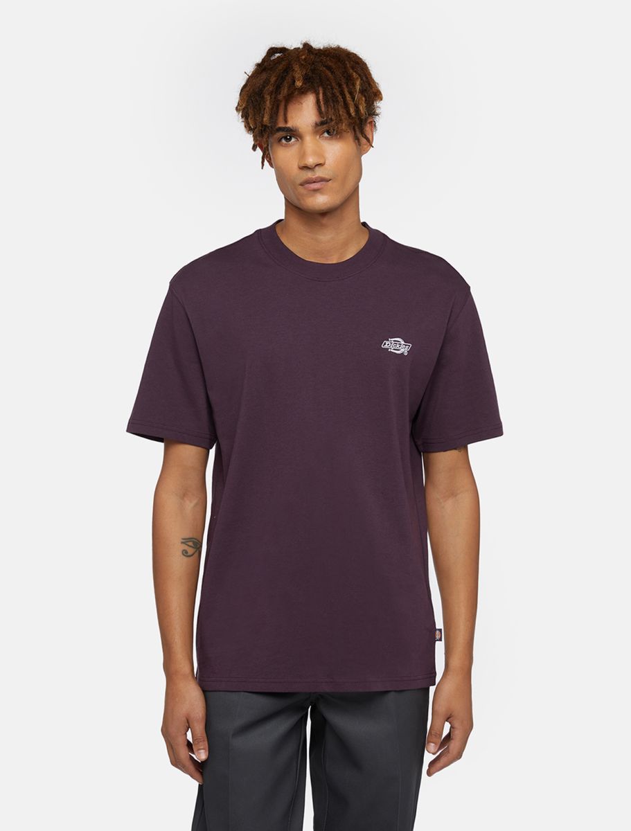 DICKIES SUMMERDALE CAMISETA CIRUELA