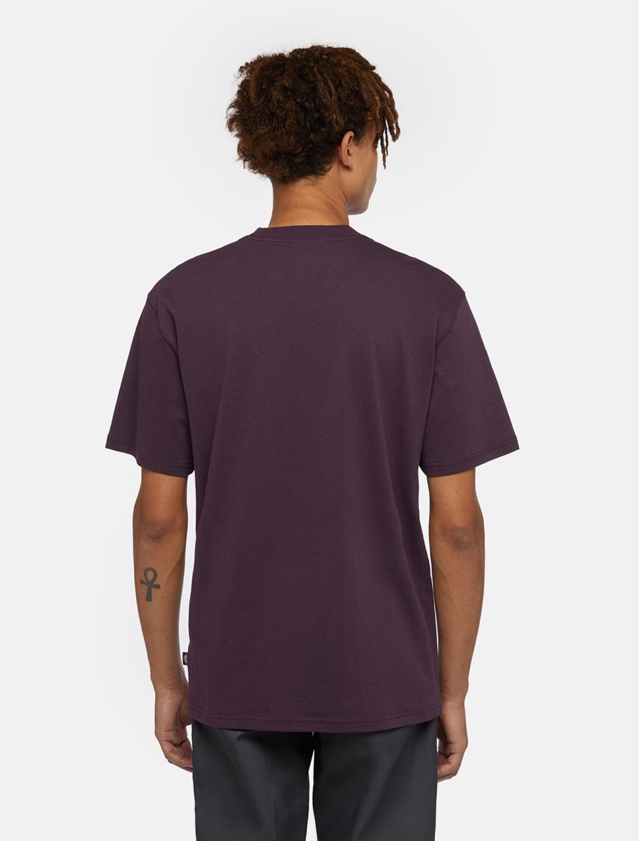 DICKIES SUMMERDALE CAMISETA CIRUELA