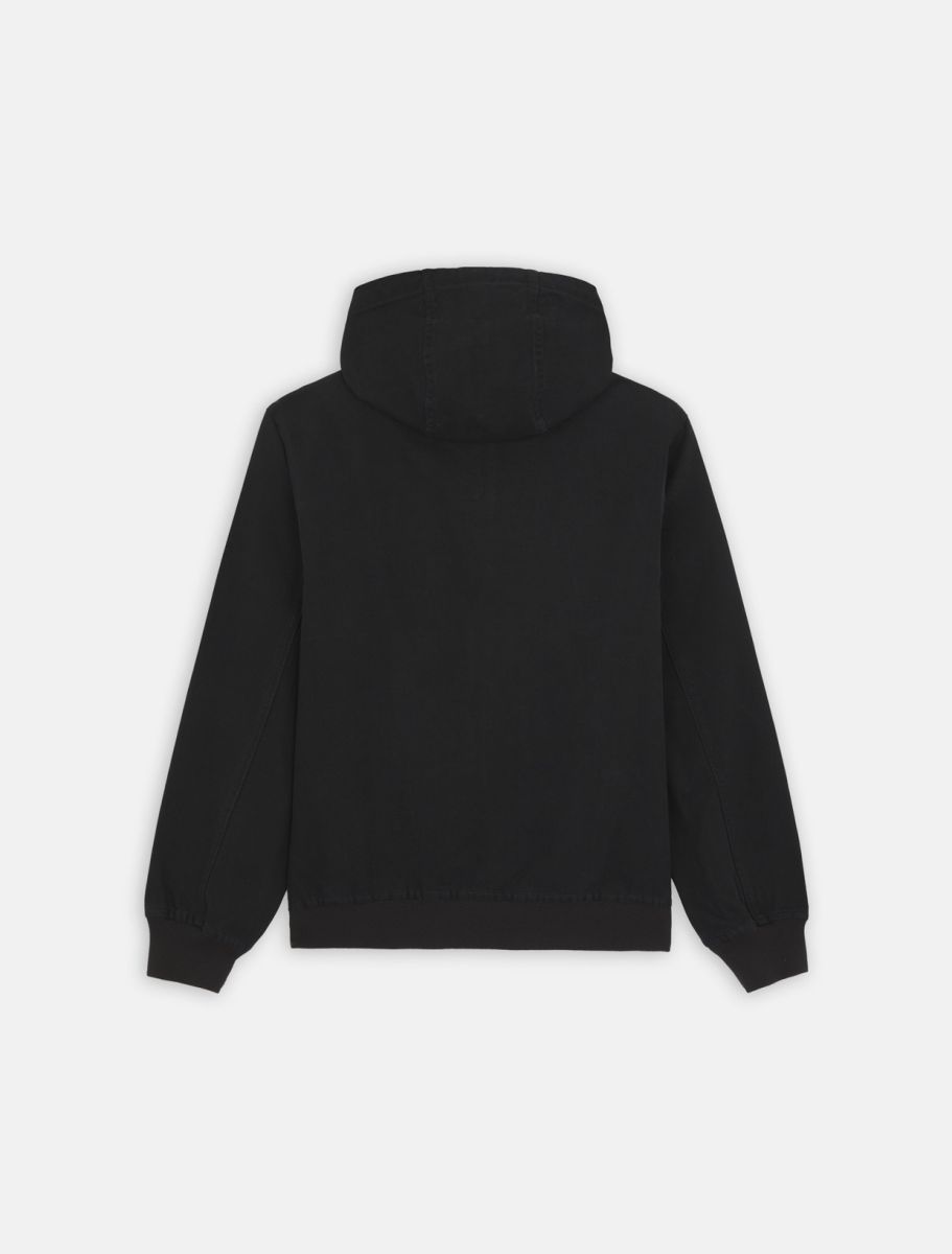 DICKIES CANVAS UNLINED CHAQUETA CON CAPUCHA  NEGRA