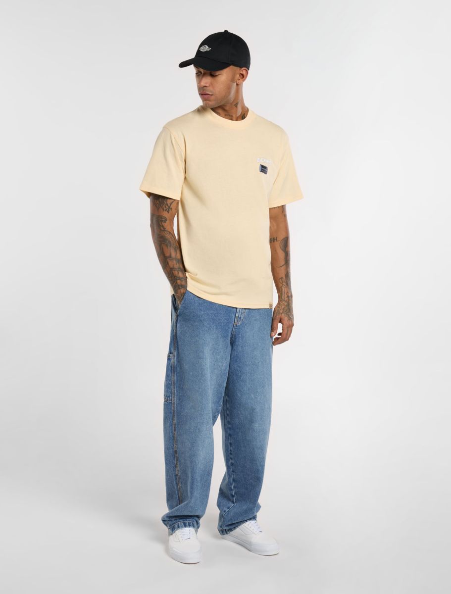 DICKIES CREW SERVICE CAMISETA BEIGE