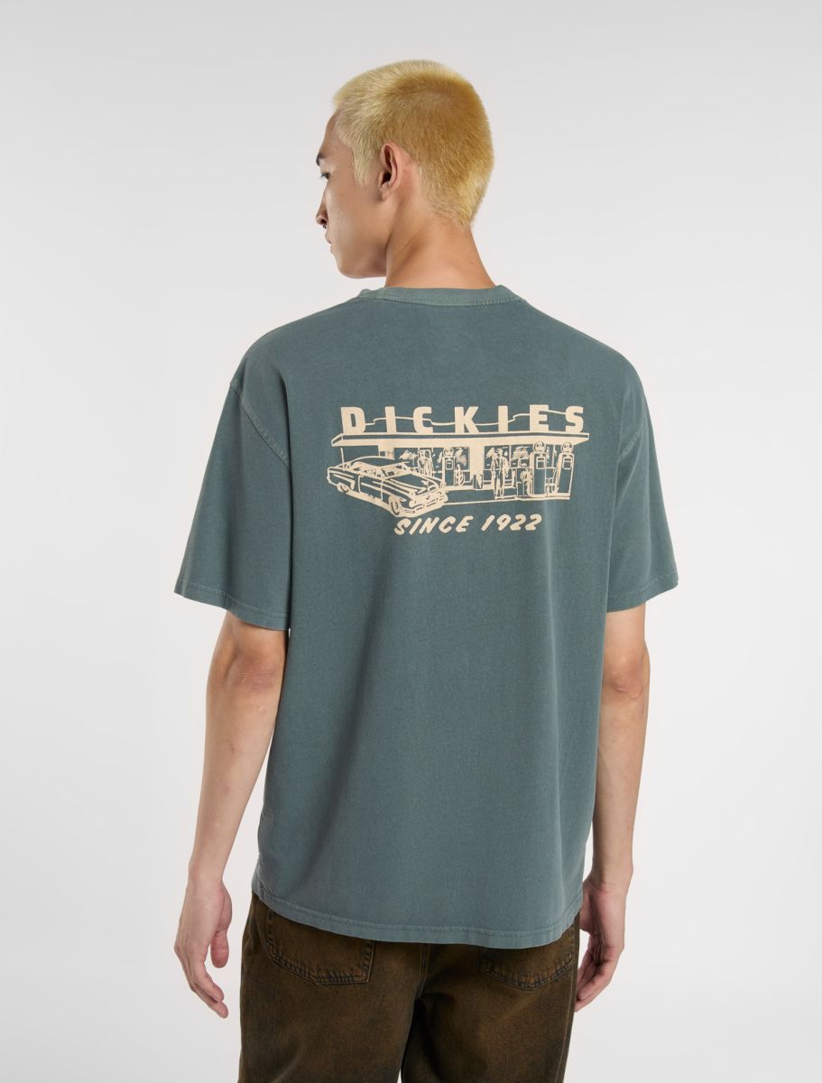 DICKIES STATION SERVICE CAMISETA GRIS