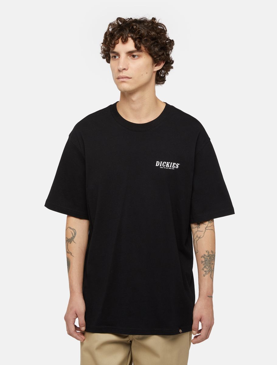 DICKIES SCRIPT CAMISETA NEGRA