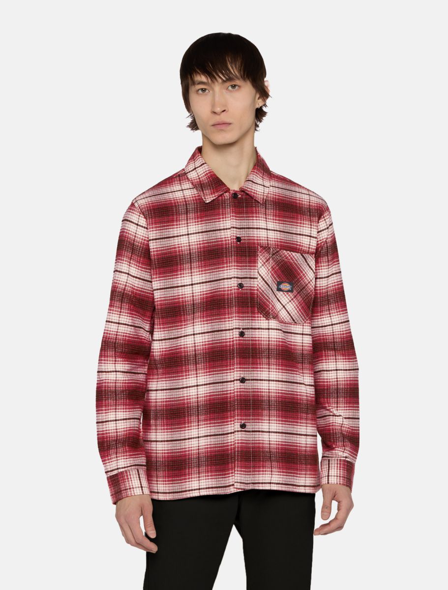 DICKIES FOREST CHECK CAMISA CUADROS ROJA