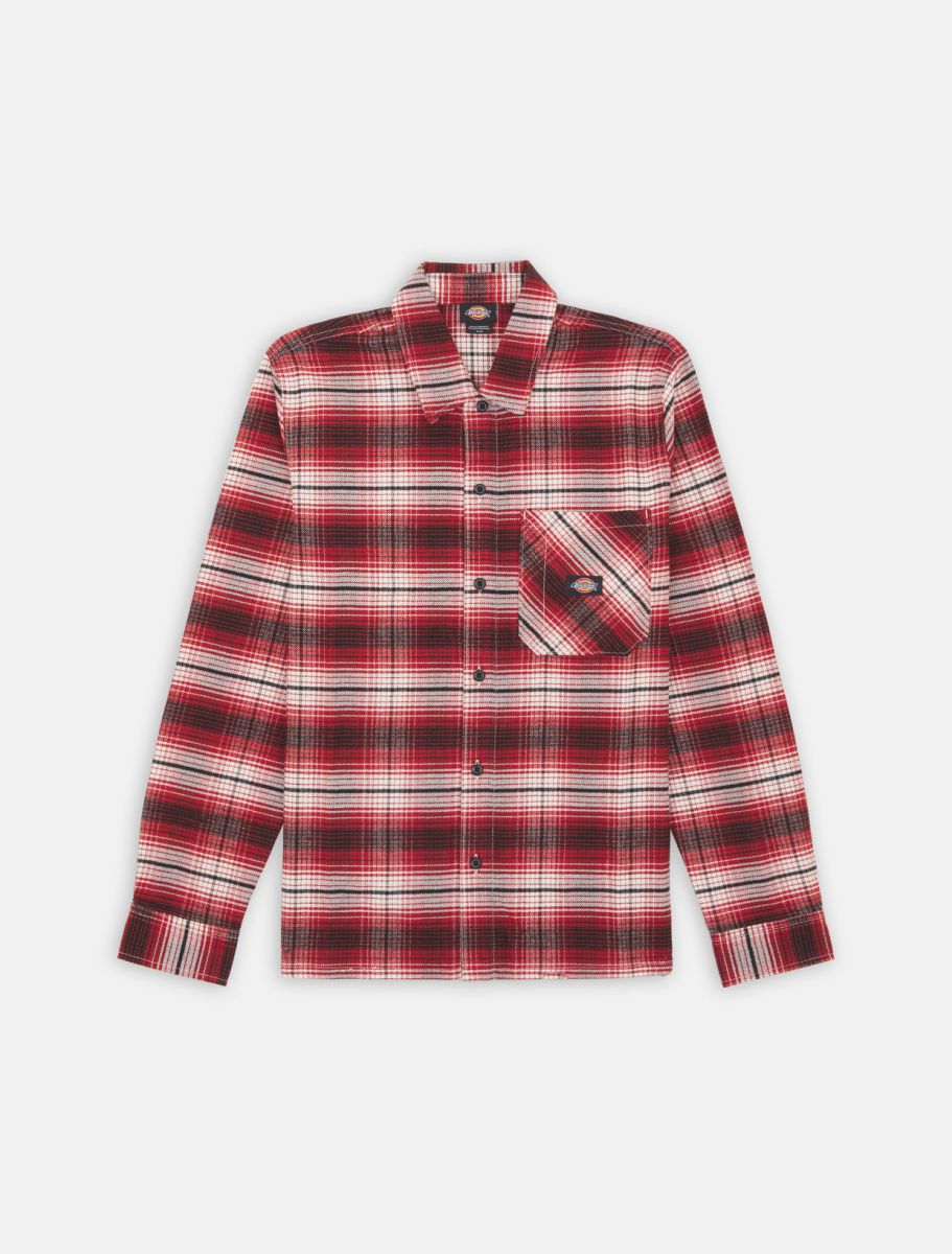 DICKIES FOREST CHECK CAMISA CUADROS ROJA