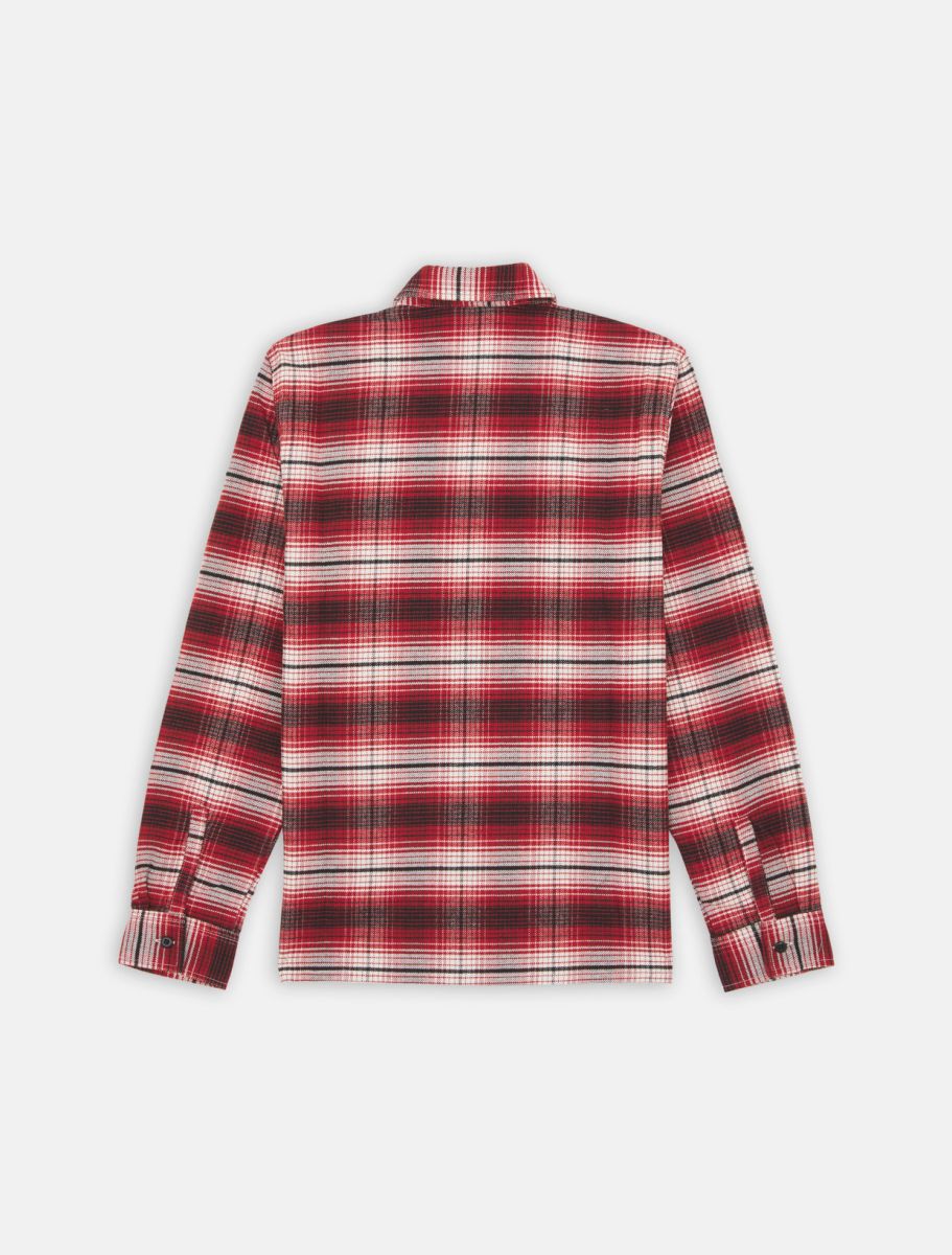 DICKIES FOREST CHECK CAMISA CUADROS ROJA