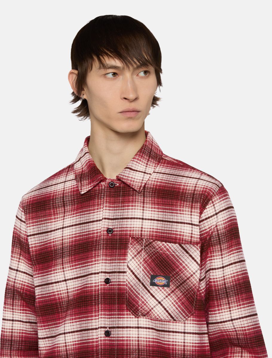 DICKIES FOREST CHECK CAMISA CUADROS ROJA