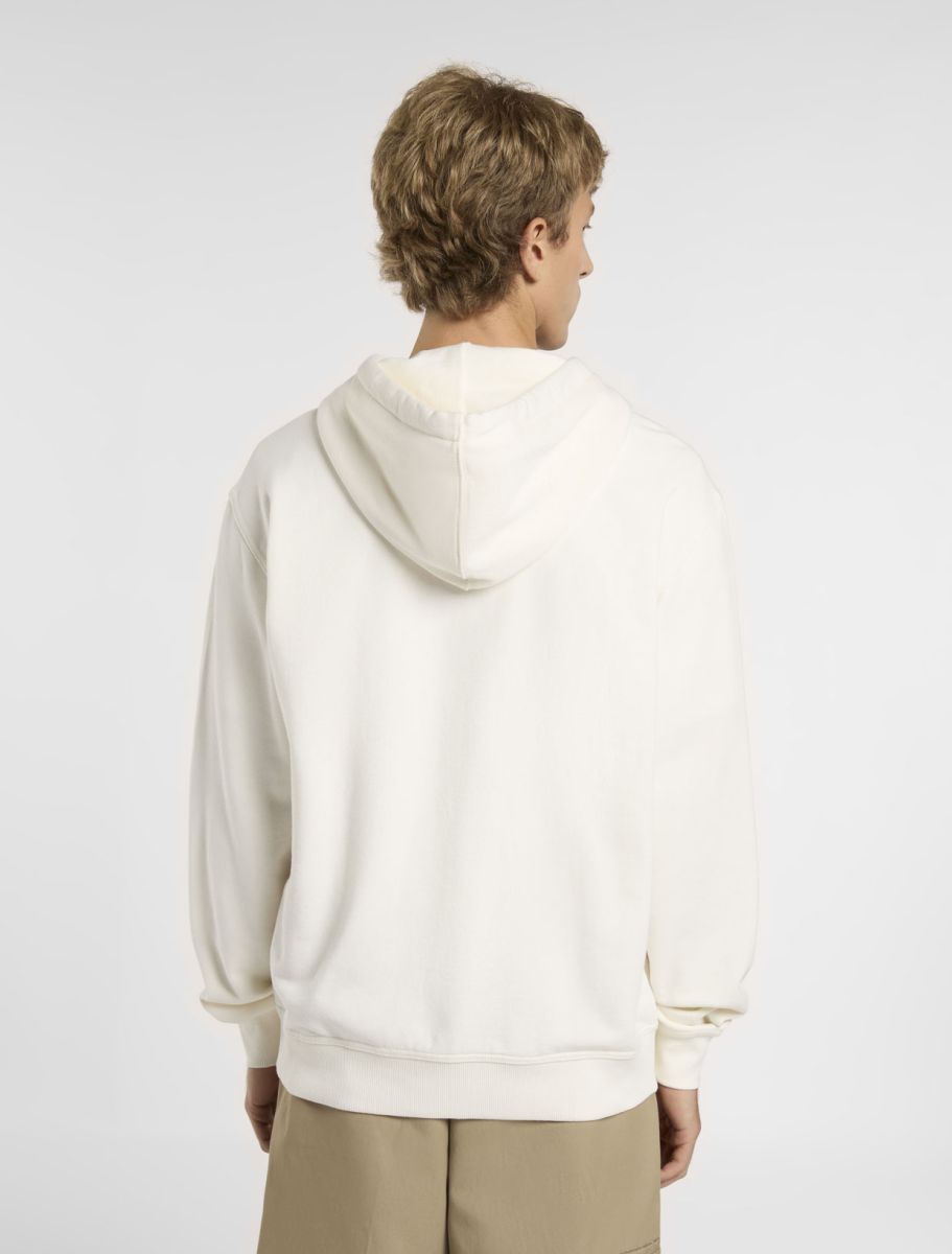 DICKIES LEWISTOWN SUDADERA CON CAPUCHA BLANCO ROTO