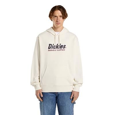 DICKIES WILLISTON SUDADERA CON CAPUCHA BLANCO ROTO
