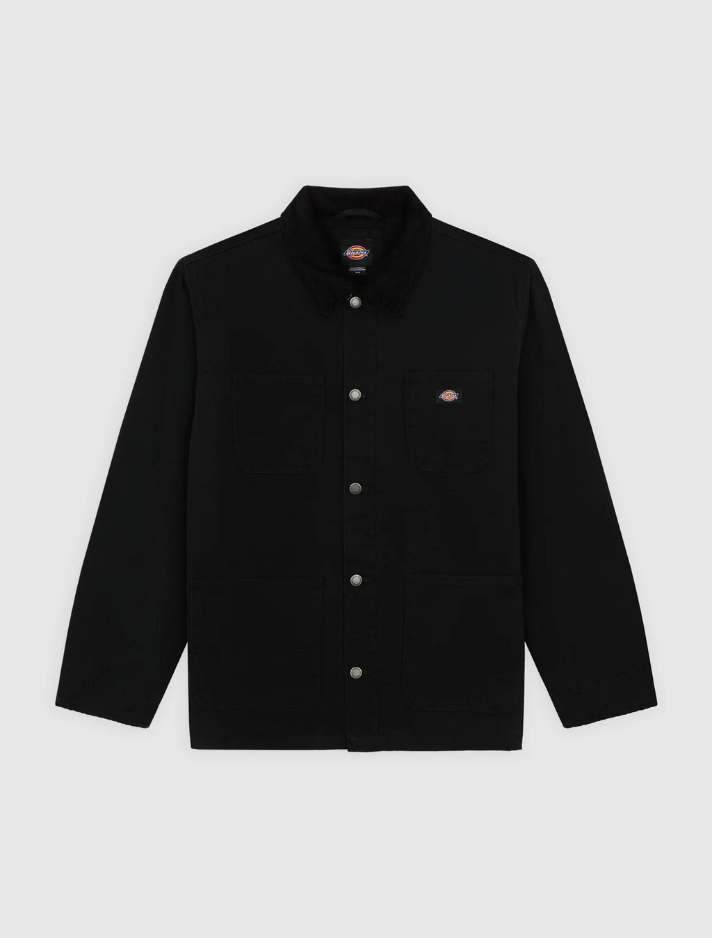 DICKIES CHORE LINED CANVAS CHAQUETA ACOLCHADA NEGRA