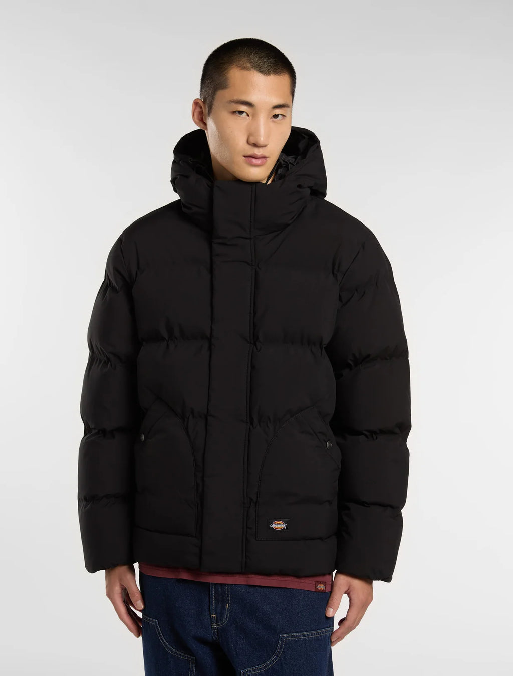 DICKIES EAGLEVILLE PUFFER CAZADORA NEGRA