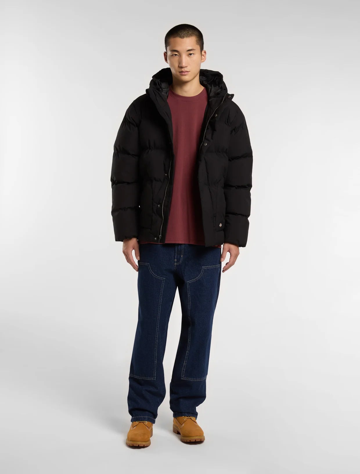 DICKIES EAGLEVILLE PUFFER CAZADORA NEGRA