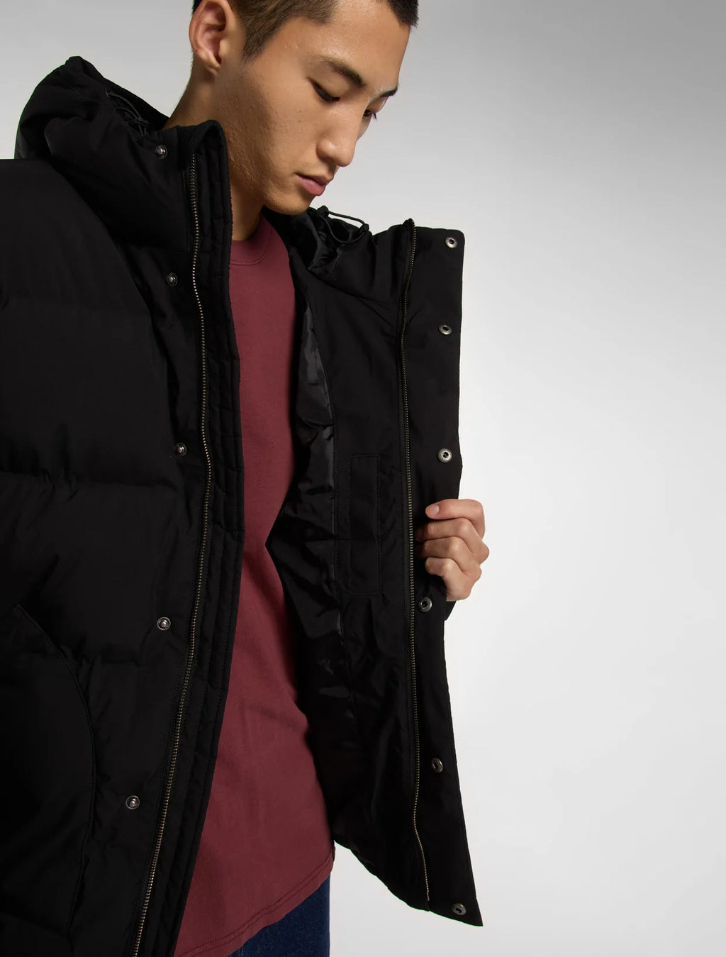 DICKIES EAGLEVILLE PUFFER CAZADORA NEGRA