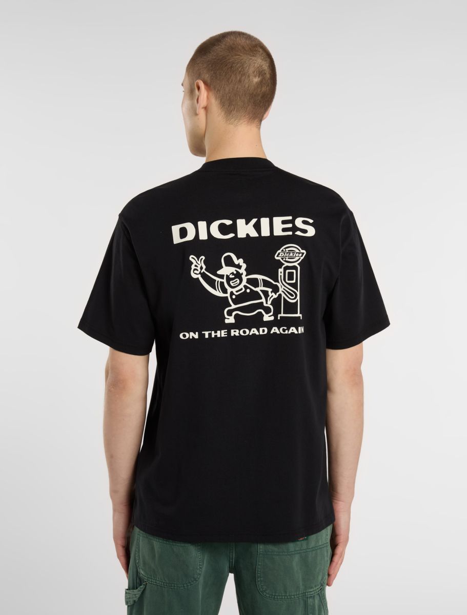 DICKIES BURNS CAMISETA NEGRA