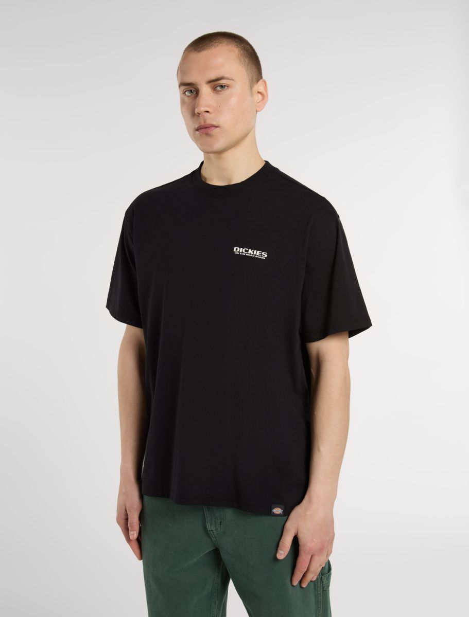 DICKIES BURNS CAMISETA NEGRA