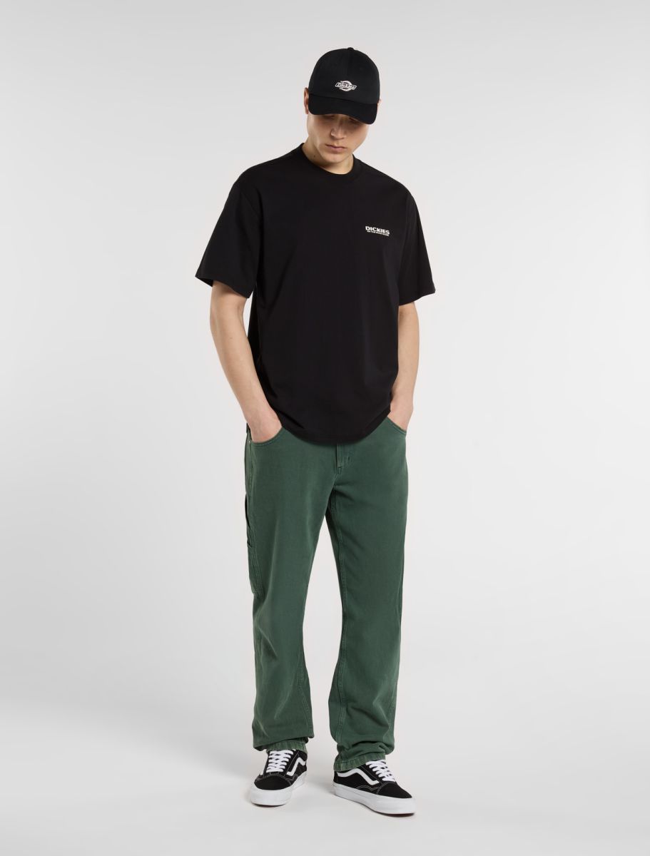 DICKIES BURNS CAMISETA NEGRA