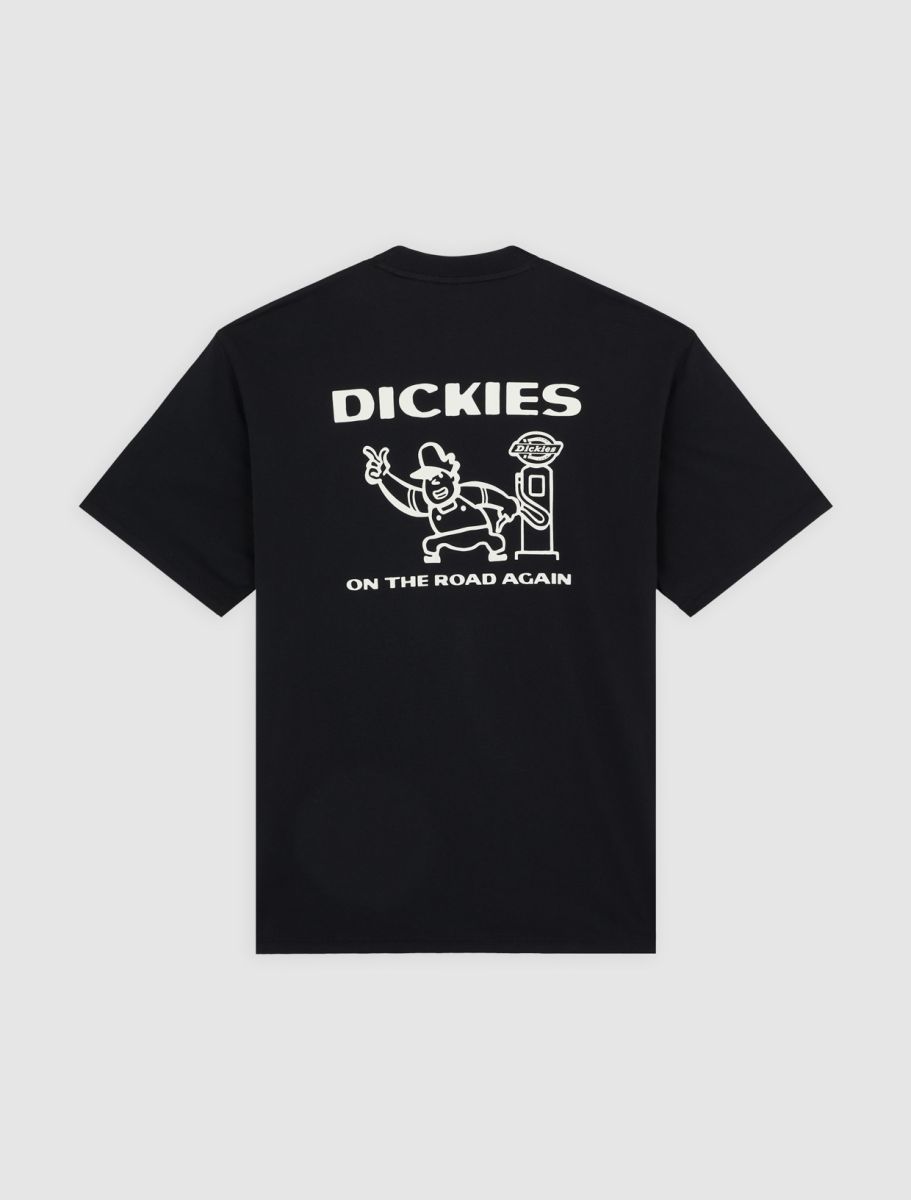 DICKIES BURNS CAMISETA NEGRA