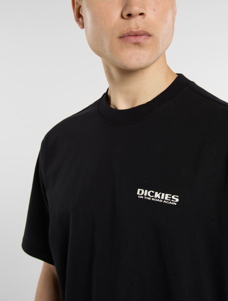 DICKIES BURNS CAMISETA NEGRA