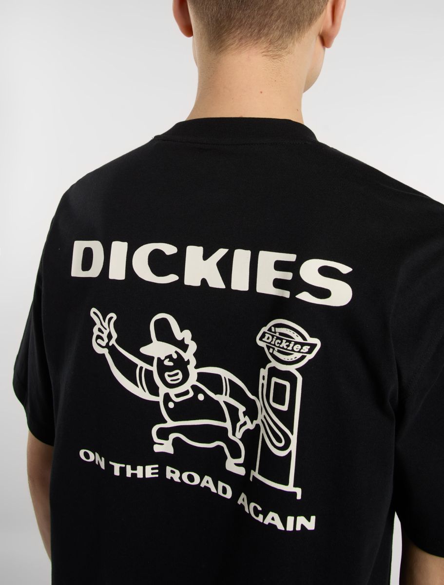 DICKIES BURNS CAMISETA NEGRA