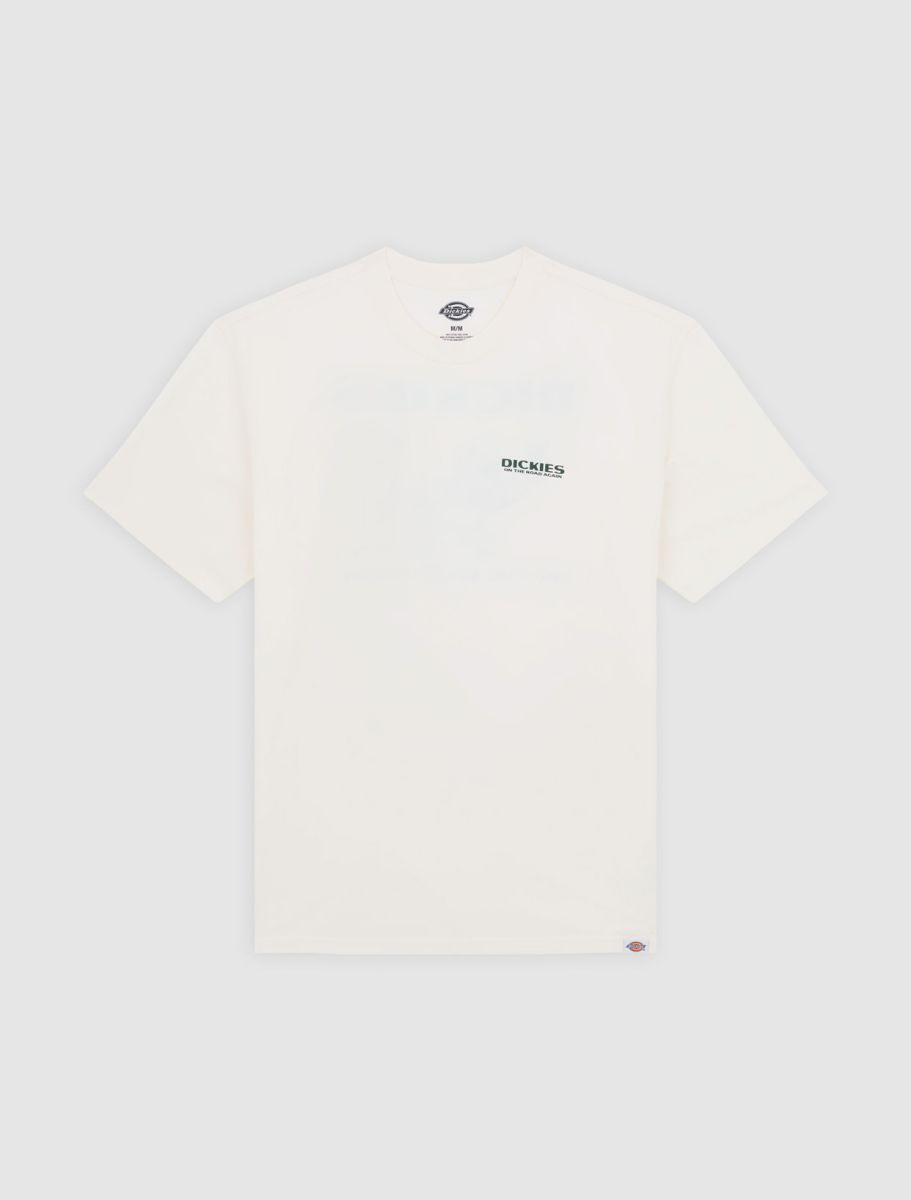 DICKIES BURNS CAMISETA BLANCO ROTO