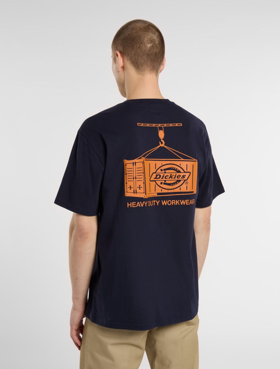 DICKIES APISON CAMISETA AZUL MARINO