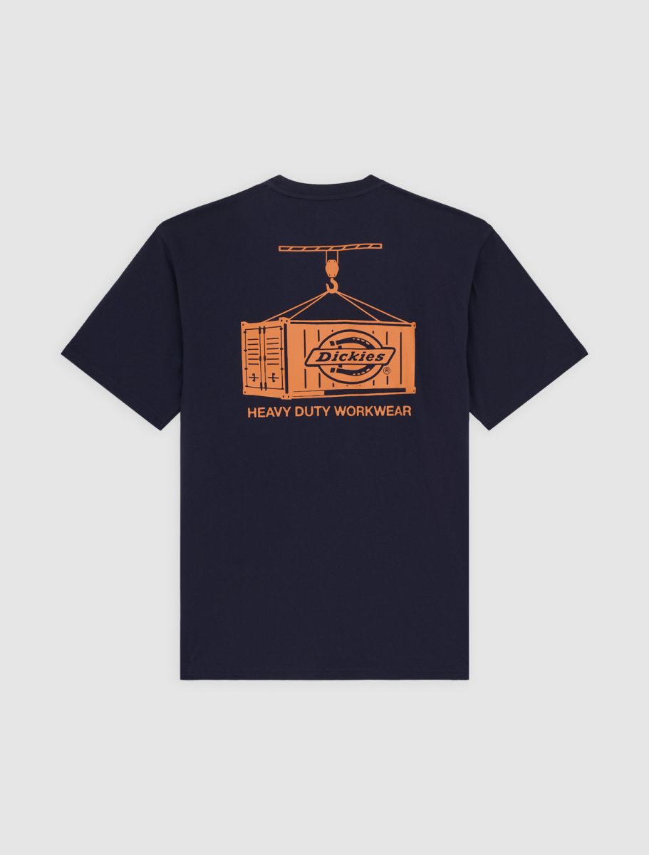 DICKIES APISON CAMISETA AZUL MARINO