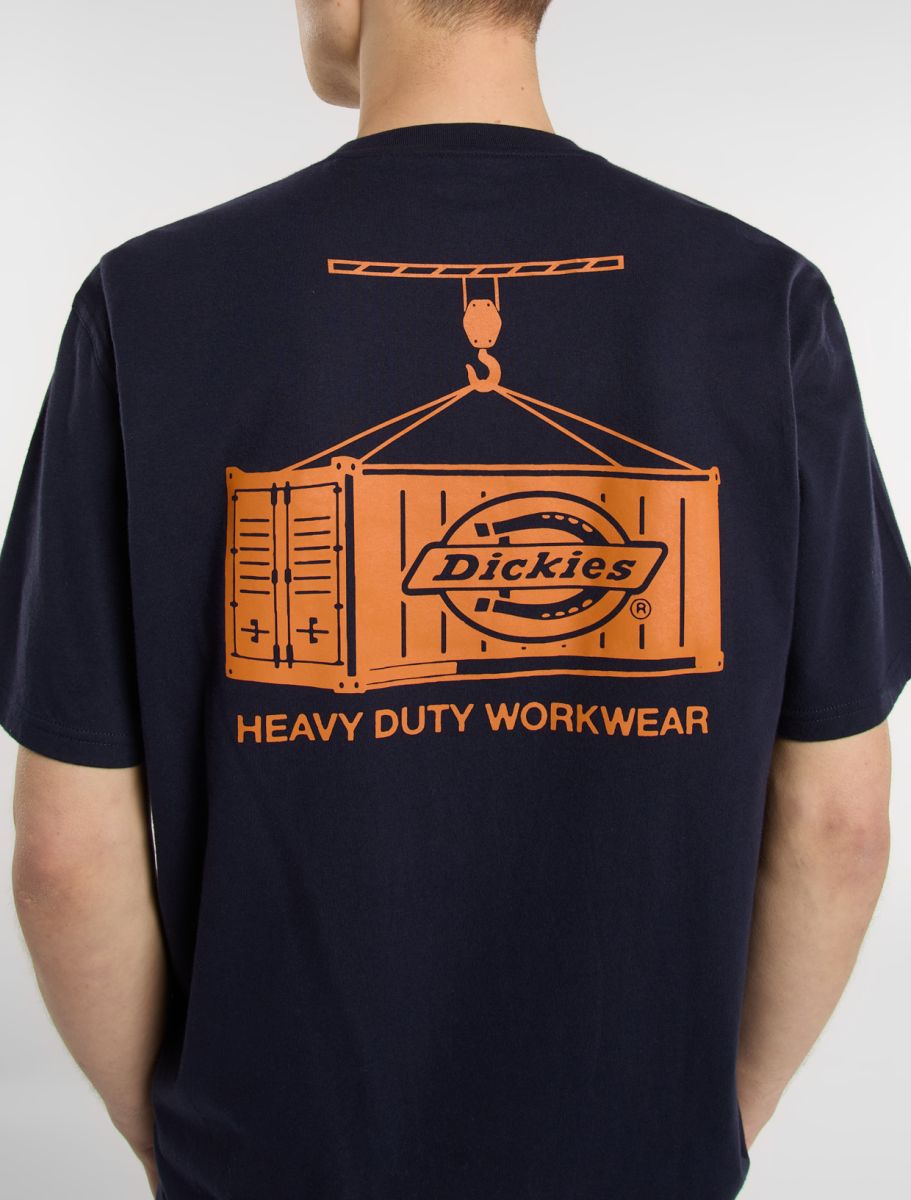 DICKIES APISON CAMISETA AZUL MARINO