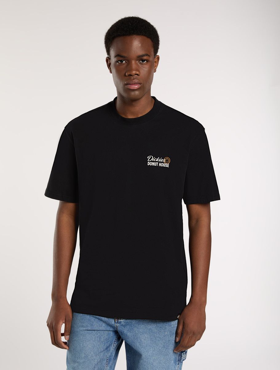 DICKIES DONUT HOUSE CAMISETA NEGRA