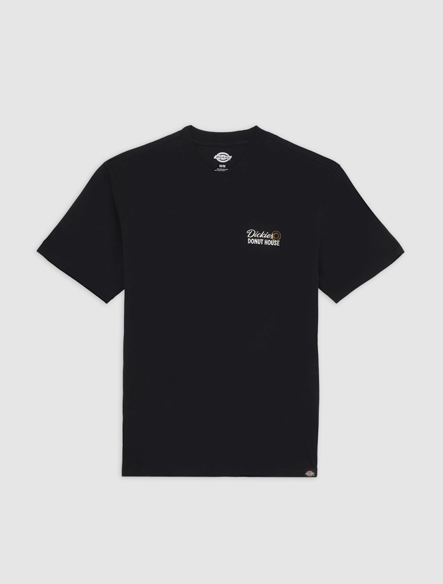 DICKIES DONUT HOUSE CAMISETA NEGRA