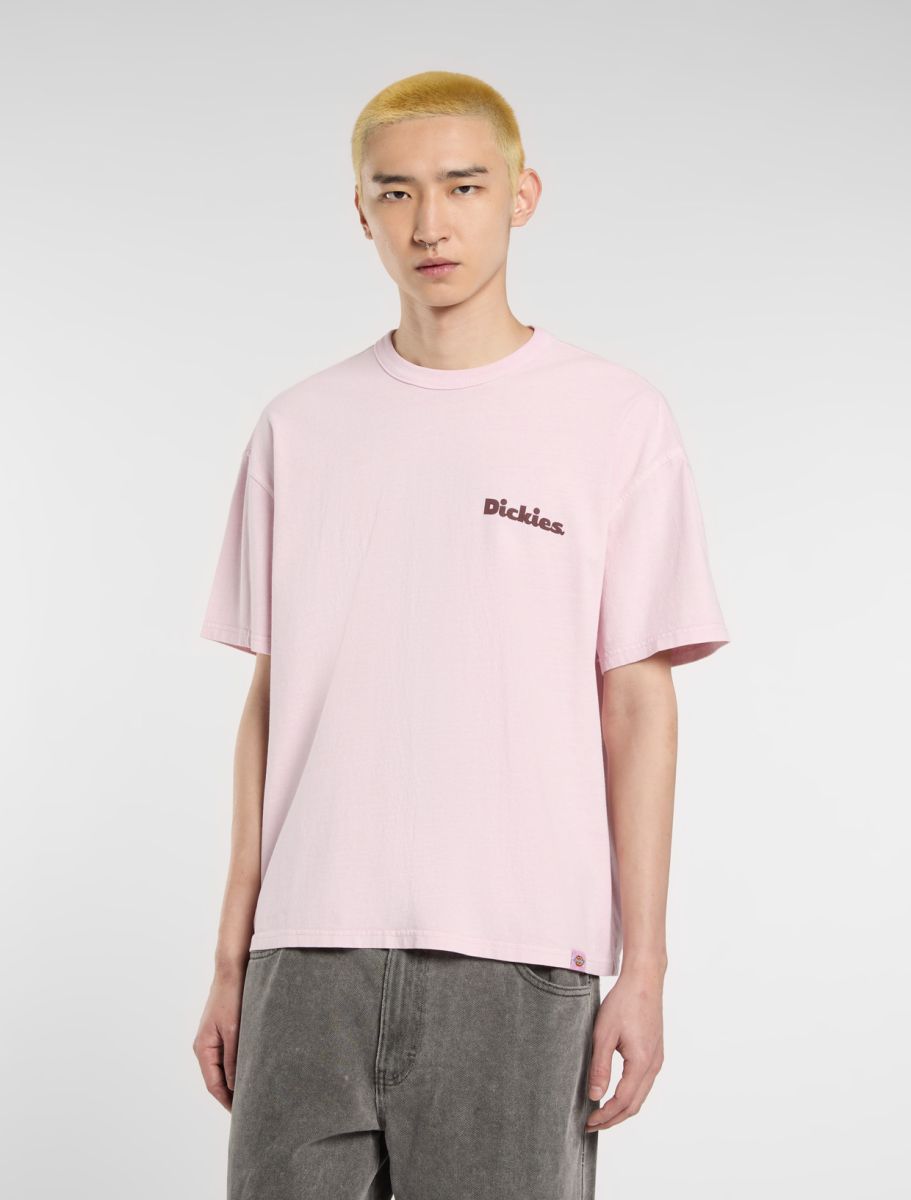 DICKIES CAMISETA RELAXED FIT BOXY ROSA
