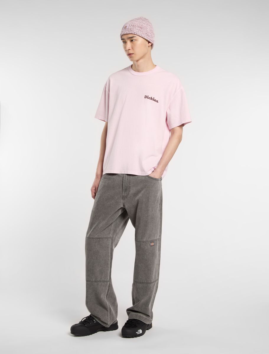 DICKIES CAMISETA RELAXED FIT BOXY ROSA