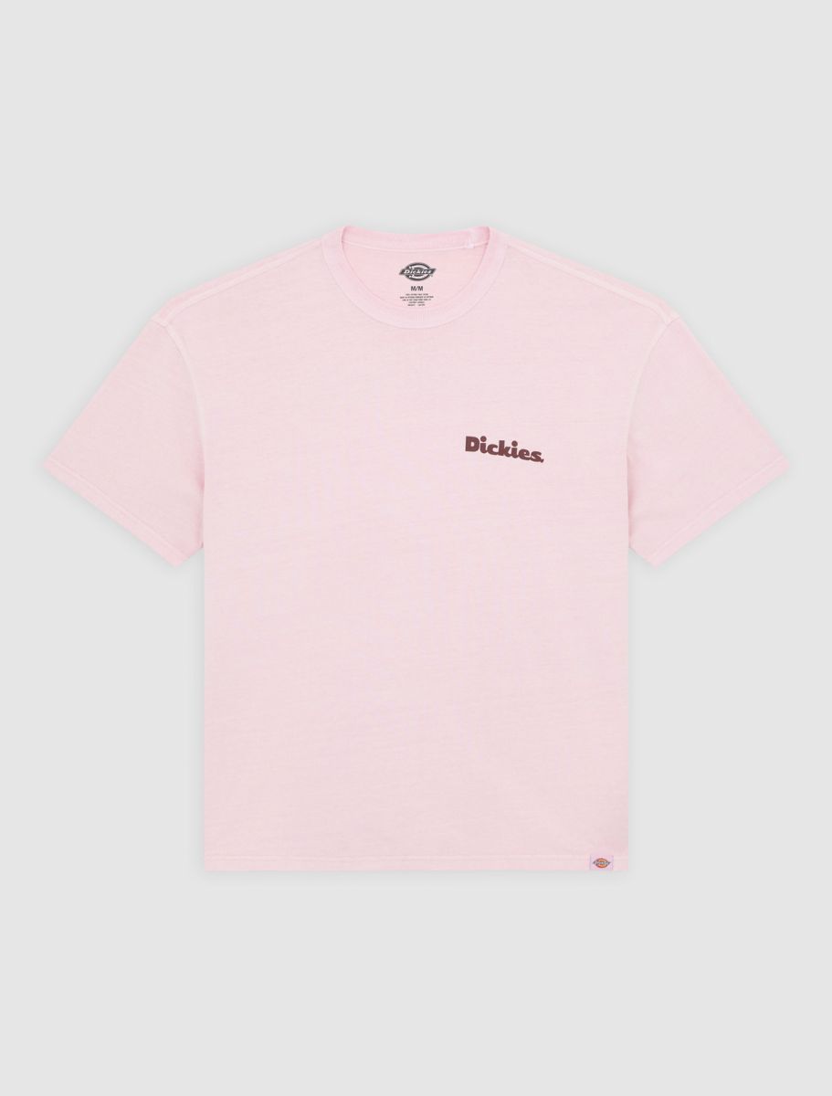 DICKIES CAMISETA RELAXED FIT BOXY ROSA