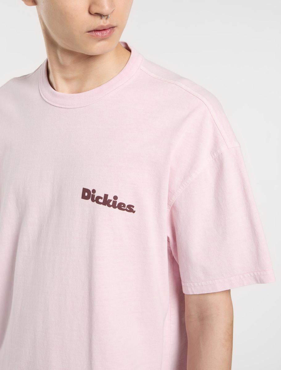 DICKIES CAMISETA RELAXED FIT BOXY ROSA