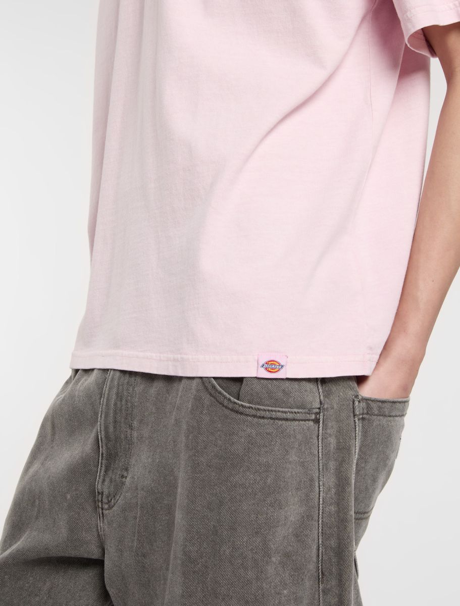 DICKIES CAMISETA RELAXED FIT BOXY ROSA
