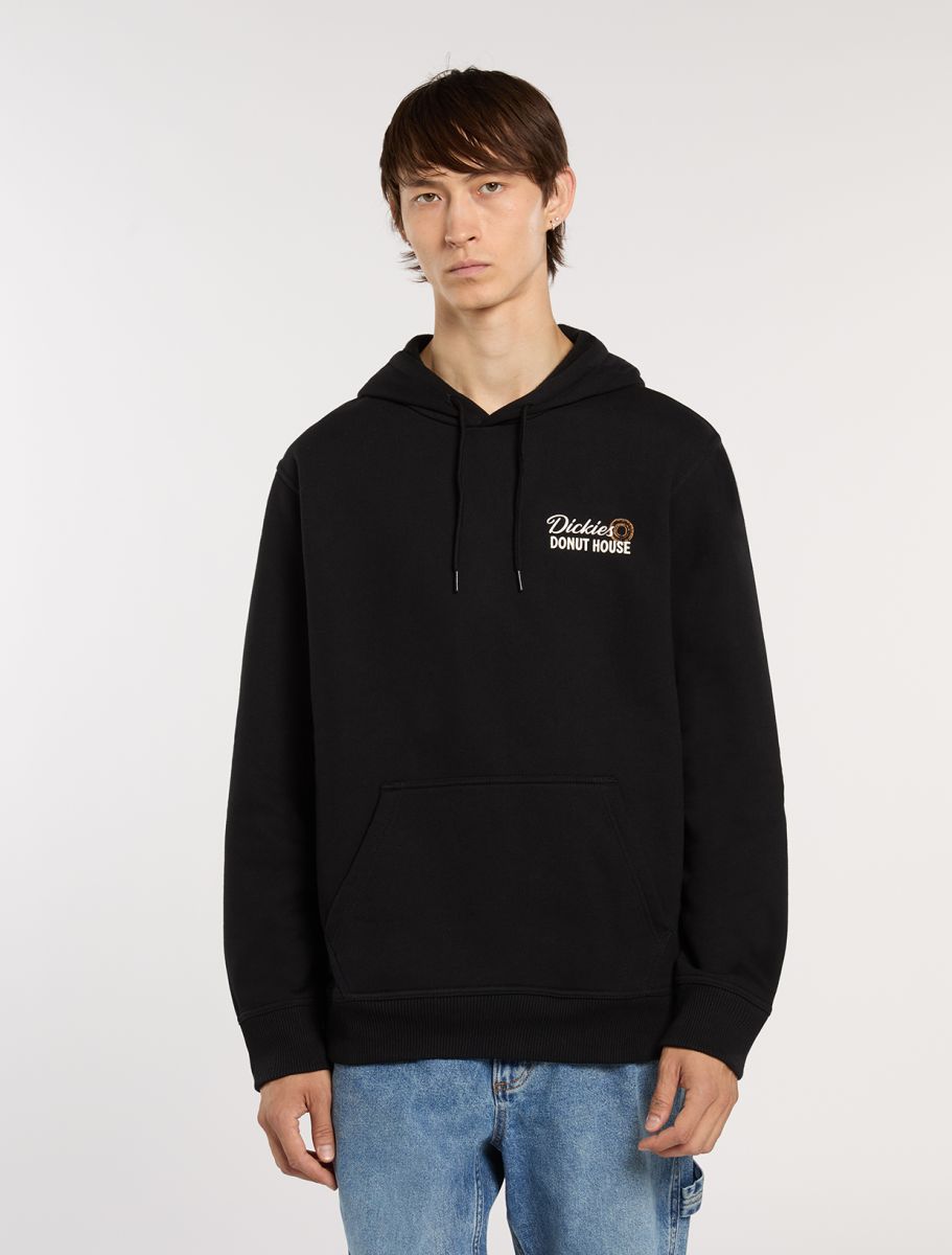 DICKIES DONUT HOUSE SUDADERA CON CAPUCHA NEGRA