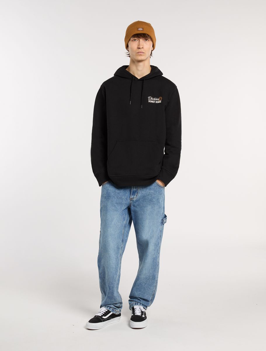 DICKIES DONUT HOUSE SUDADERA CON CAPUCHA NEGRA