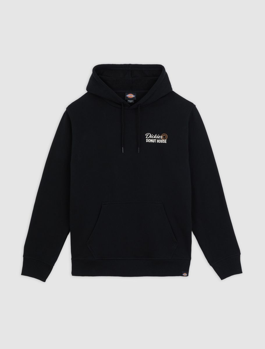DICKIES DONUT HOUSE SUDADERA CON CAPUCHA NEGRA