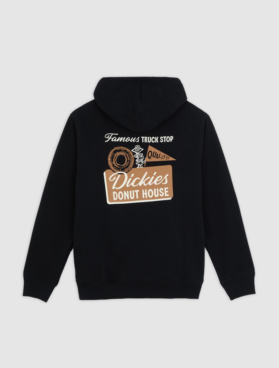 DICKIES DONUT HOUSE SUDADERA CON CAPUCHA NEGRA