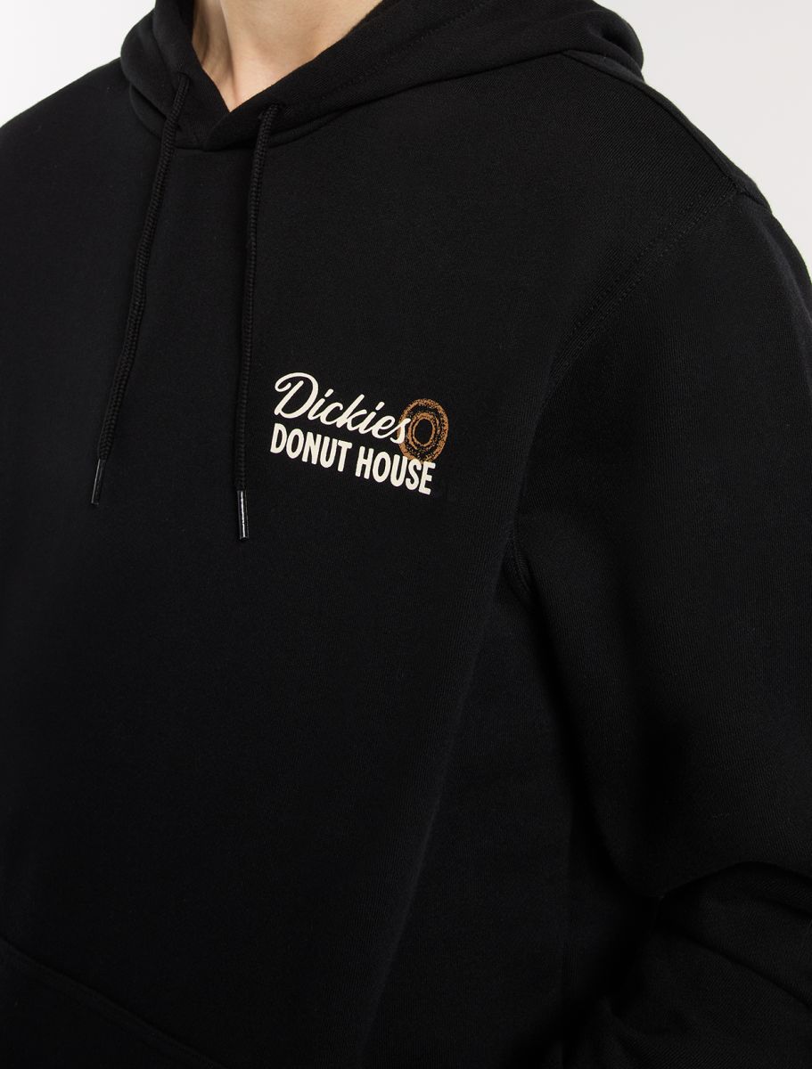 DICKIES DONUT HOUSE SUDADERA CON CAPUCHA NEGRA