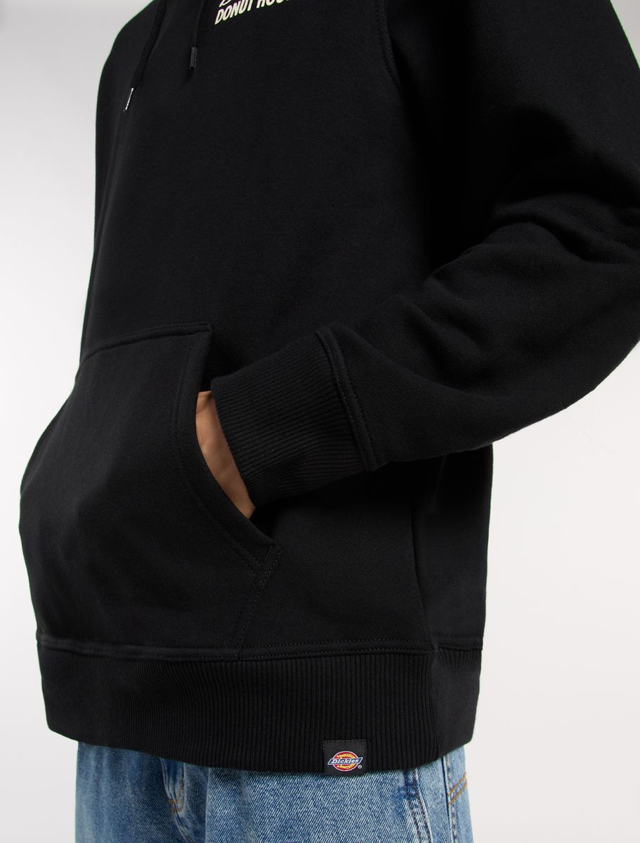 DICKIES DONUT HOUSE SUDADERA CON CAPUCHA NEGRA