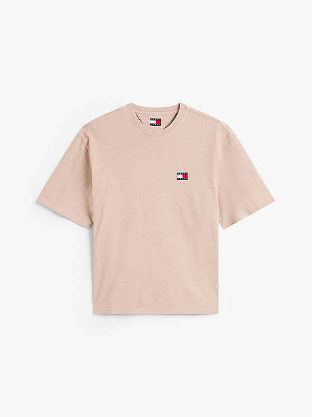 TOMMY JEANS 90S NEW CLASSICS CAMISETA REGULAR FIT COASTAL TAUPE