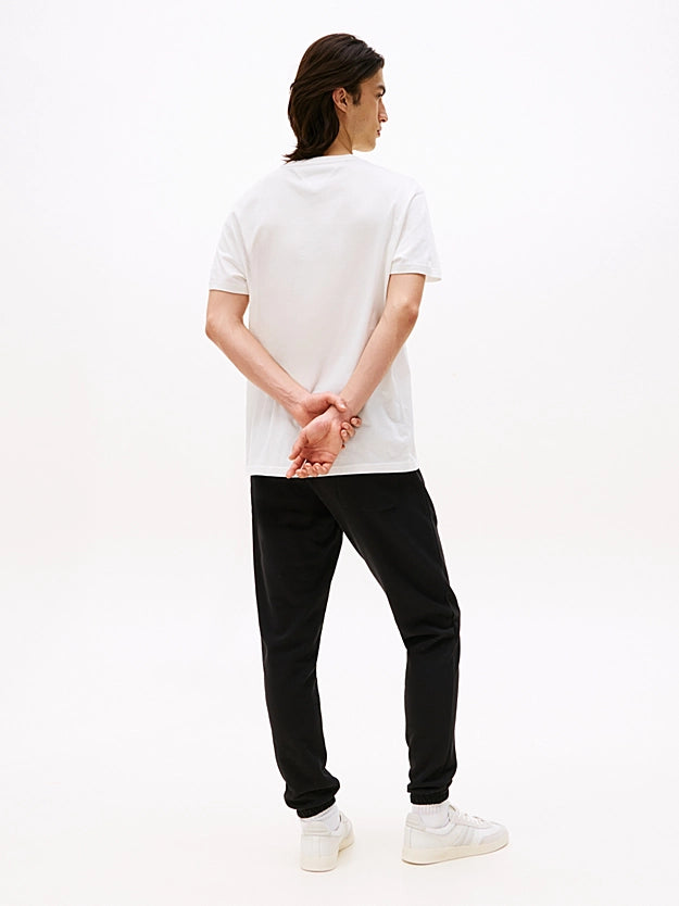 TOMMY JEANS LETRAS CAMISETA CUELLO REDONDO REGULAR FIT BLANCA