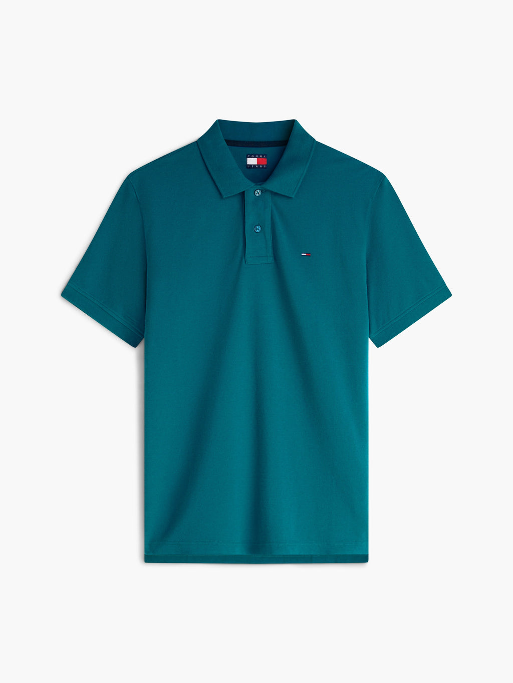 TOMMY JEANS POLO CLASSIC LOGO PEQUEÑO REGULAR FIT VERDE