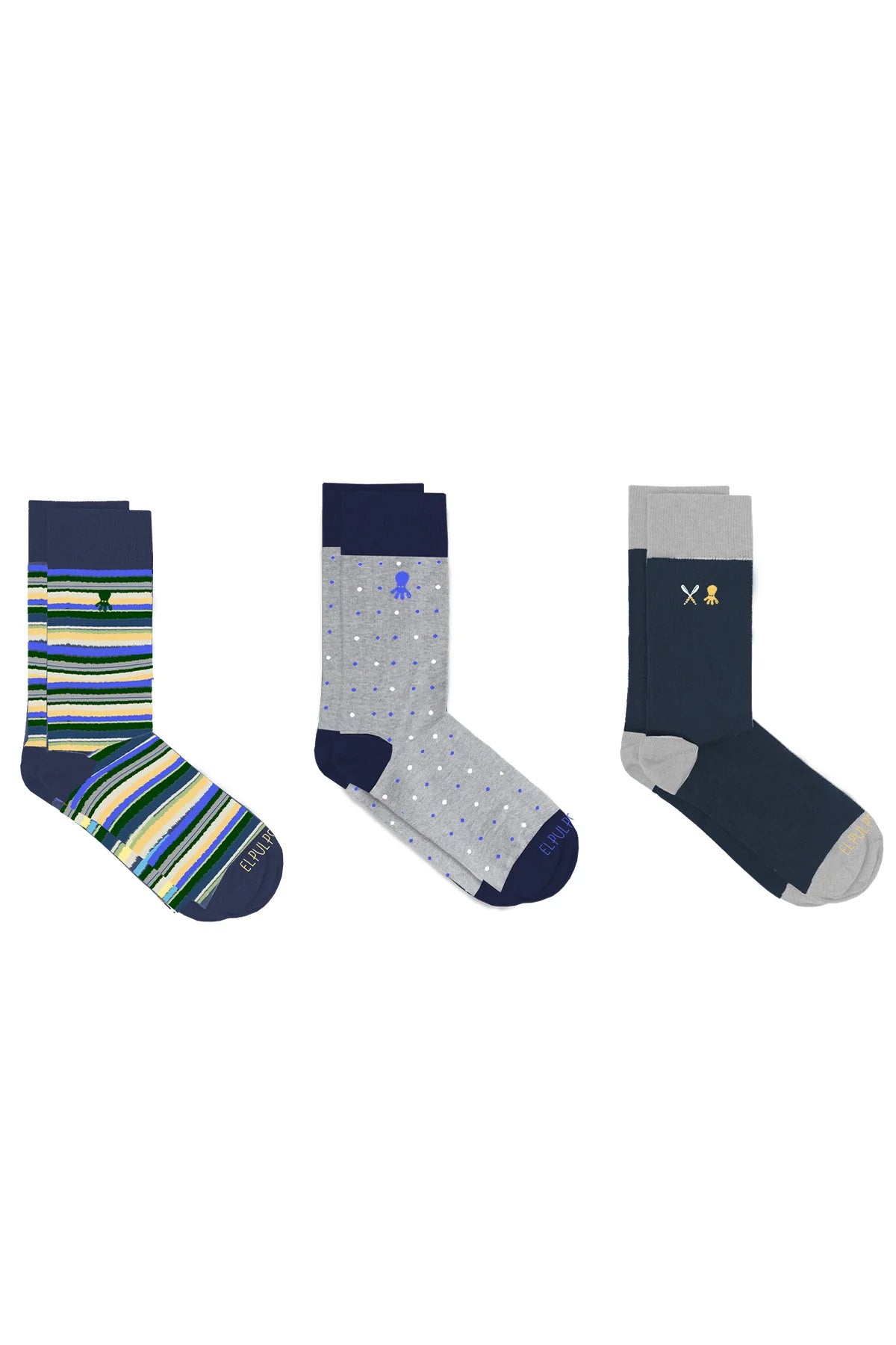 EL PULPO PACK CALCETINES COZY WINTER MULTICOLOR