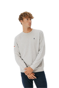 EL PULPO SUDADERA BORDADO HERITAGE GRIS