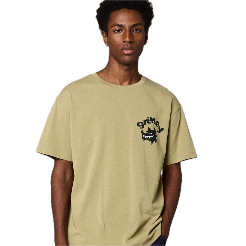 CAMISETA GRIMEY CAMISETA  THE PLANET REGULAR VERDE