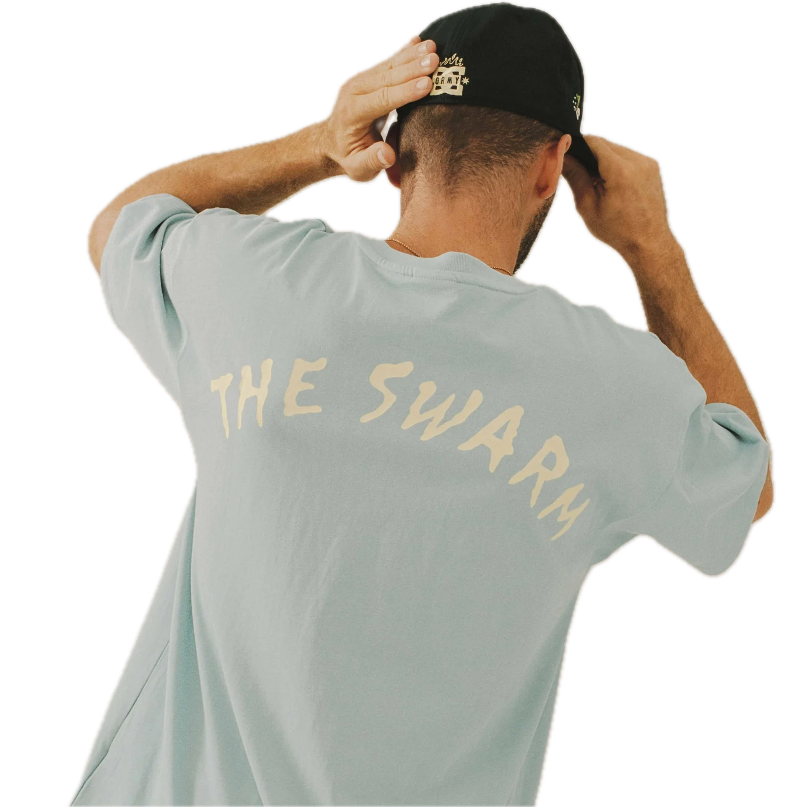 GRIMEY THE SWARM DC SHOES X GRIMEY CAMISETA REGULAR FIT AZUL