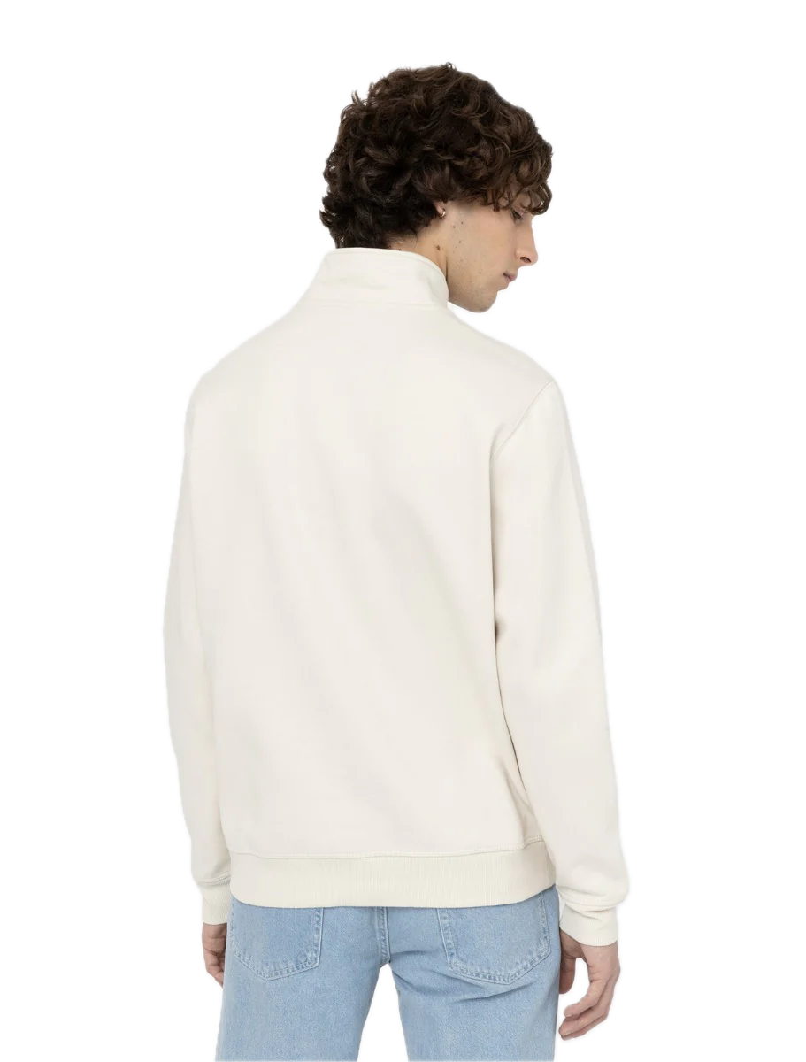 DICKIES OAKPORT SUDADERA MEDIA CREMALLERA BLANCO